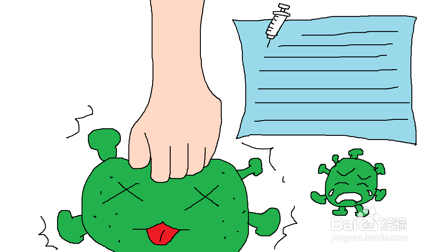 适合小学生制作的有关“疫情”内容的手抄报