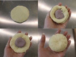 椰蓉酱芋泥包的做法