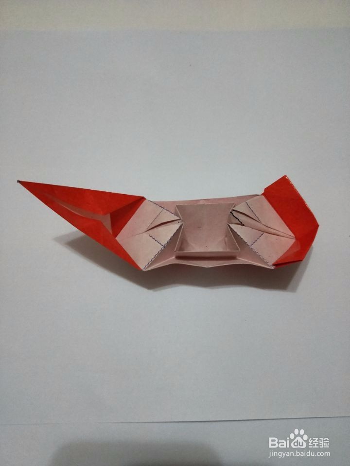 折纸:帆船。