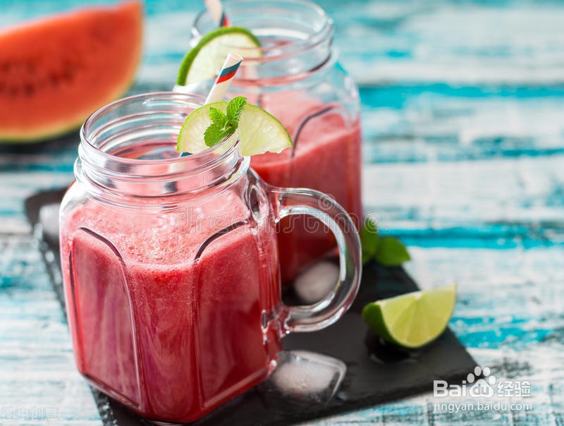 夏日清凉西瓜饮料