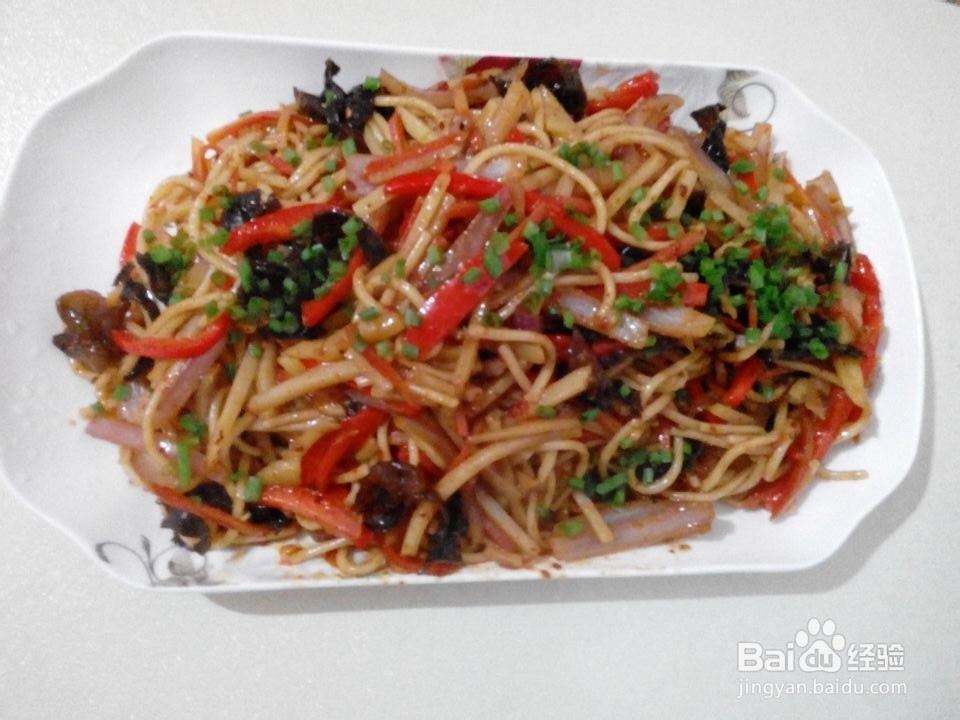 营养美味的炒面