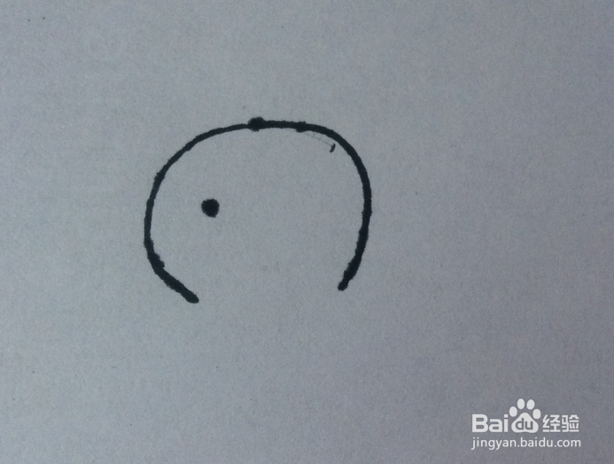 如何画鸭子的儿童画？