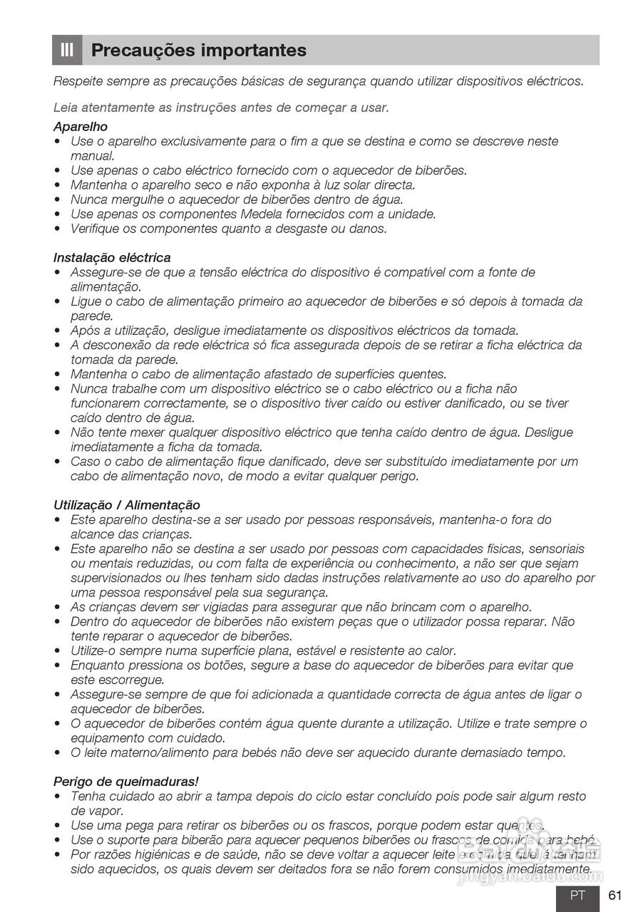 美德乐 B-Well温奶器说明书:[7]