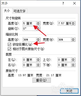 word插入图片更改大小尺寸