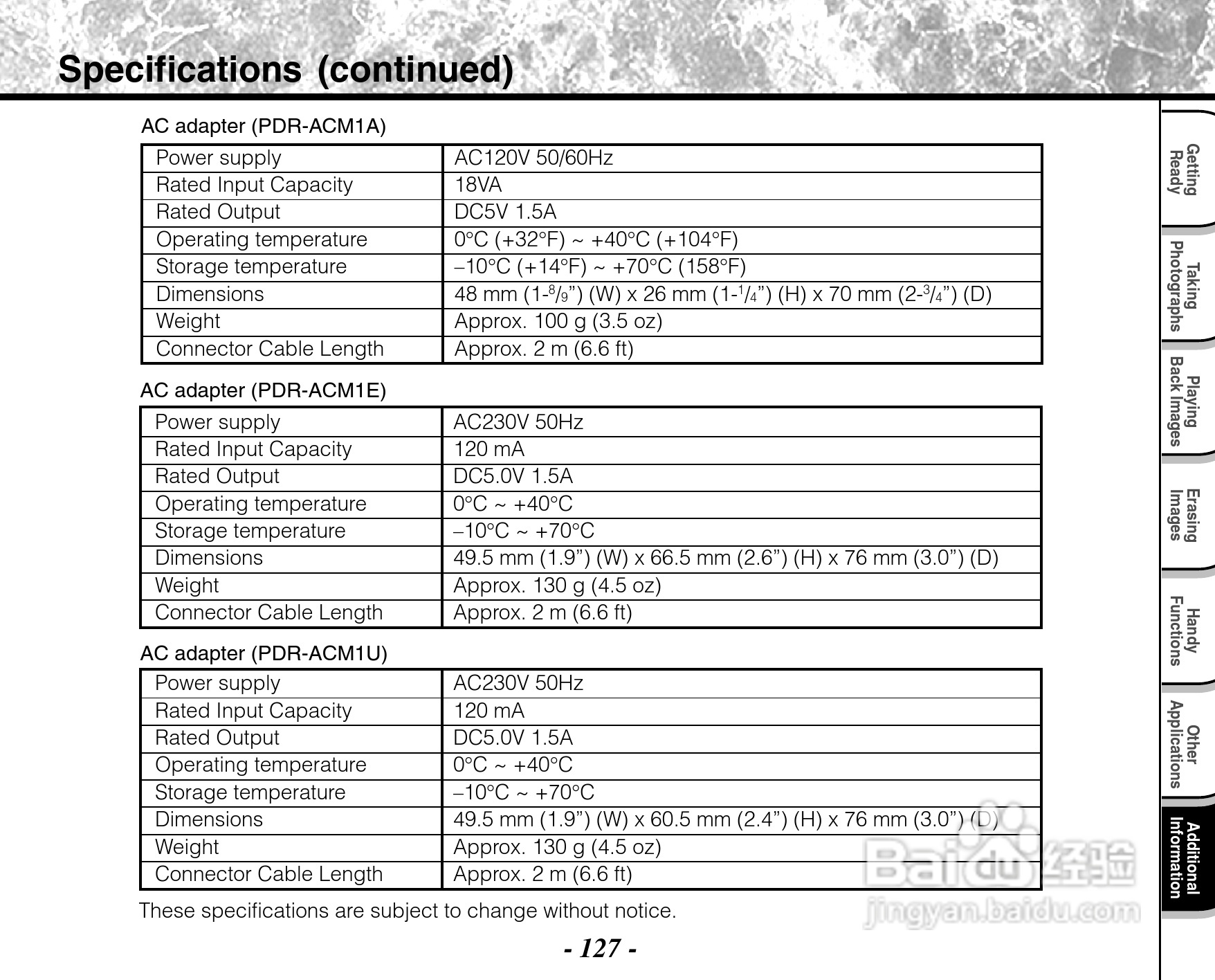 东芝PDR-M71数码相机使用说明书:[13]