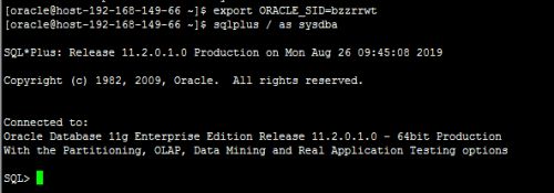 oracle归档日志空间扩容