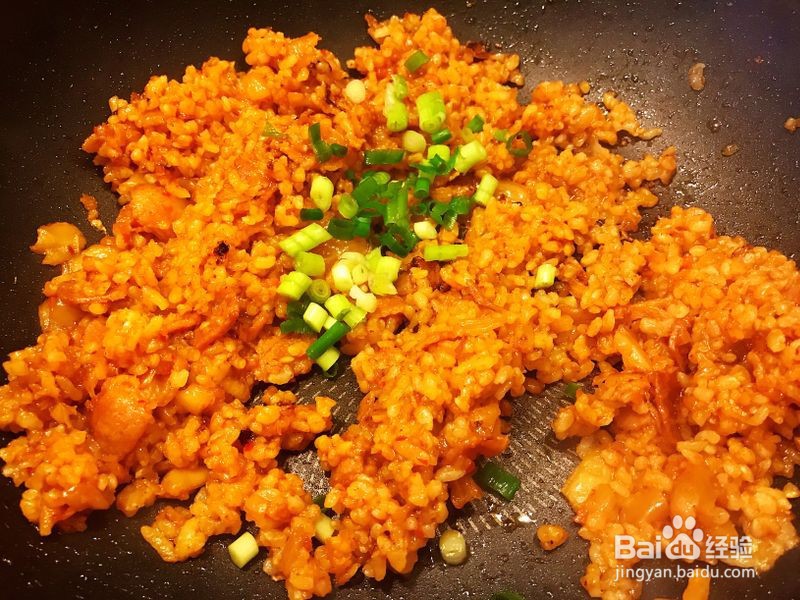 泡菜起司炒饭怎么做