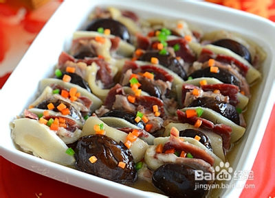 山药腊肉的做法