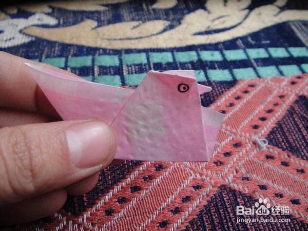 儿童简易折纸--鸳鸯!