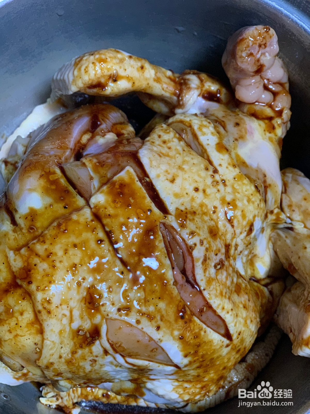 电饭煲自制烤鸡的做法