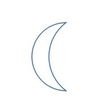 Word文档怎么让插入的新月形内部没有填充颜色