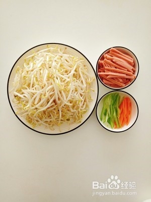 干煸豆芽的做法