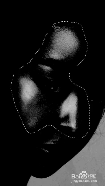 教你用PS给人物去油光的方法