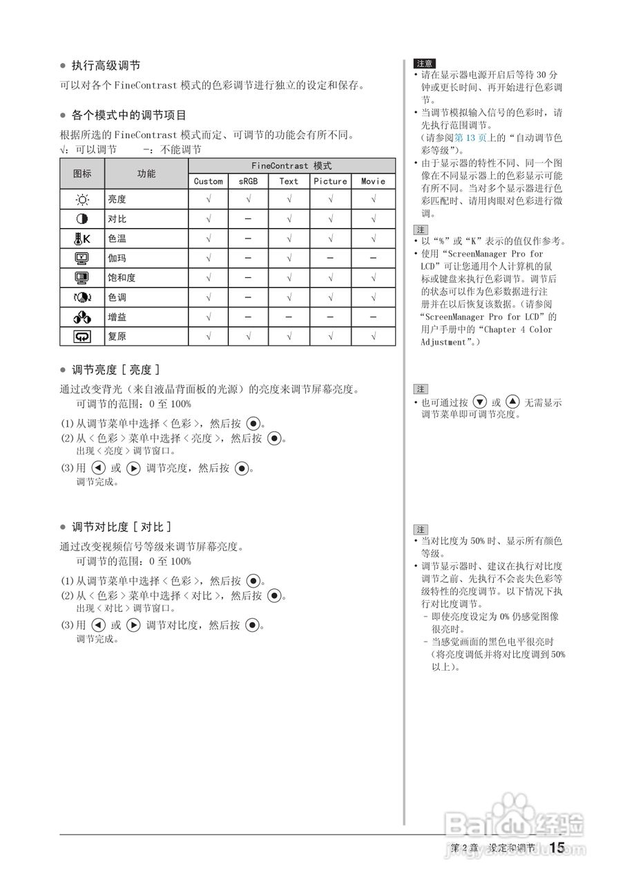 EIZO FlexScan EV2411W彩色液晶显示器用户手册:[2]