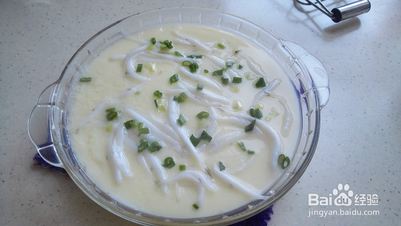 怎么做出美味的银鱼蒸蛋