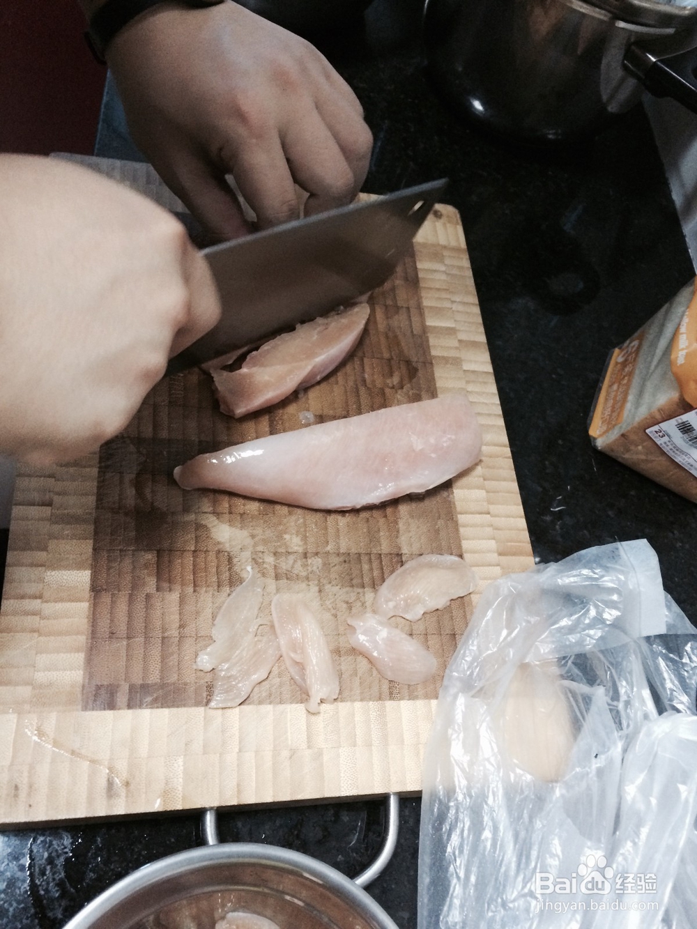 自制鸡肉三明治的做法