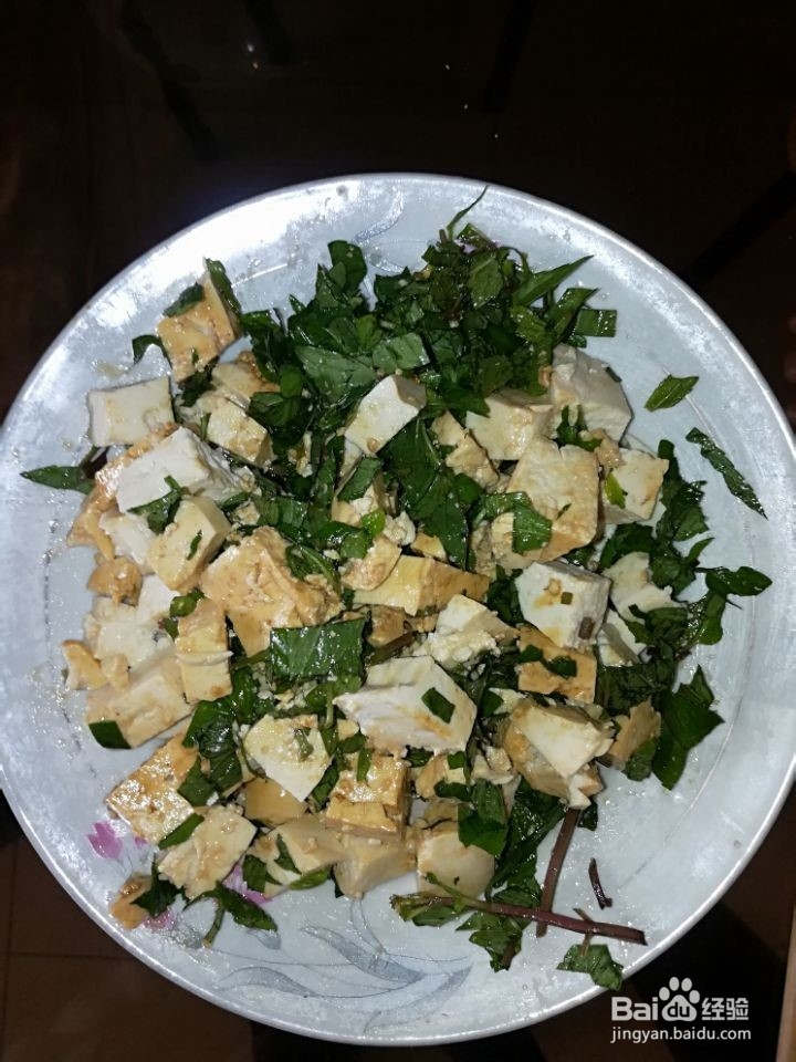 薄荷豆腐的凉拌做法
