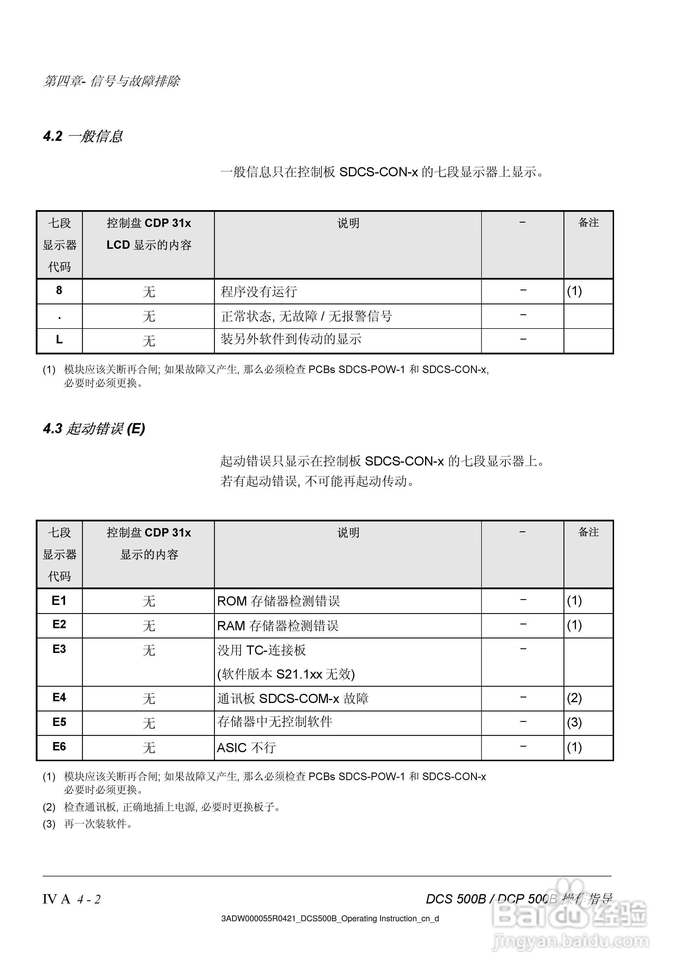 ABB DCS500B/DCF500B/DCP500B直流变流器操作说明书:[6]