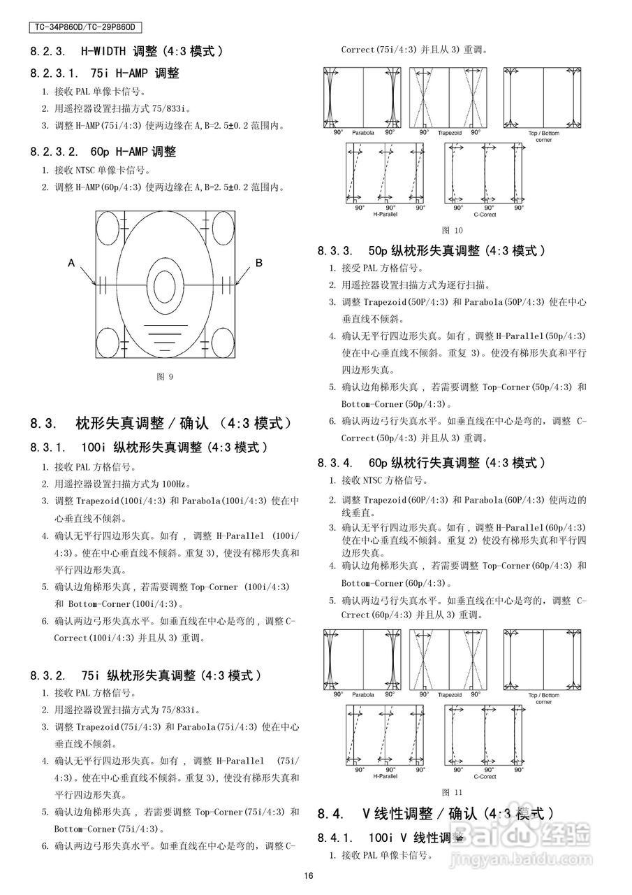 Panasonic 彩色电视机TC-34P860D/TC-29P860D GP11机芯:[2]