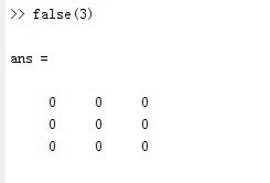 MATLAB如何用true()和false()创建逻辑型矩阵