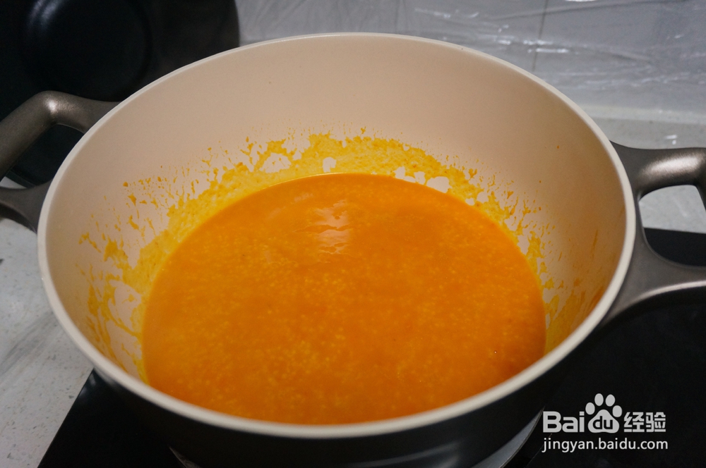 营养美味的金汤百合小米粥