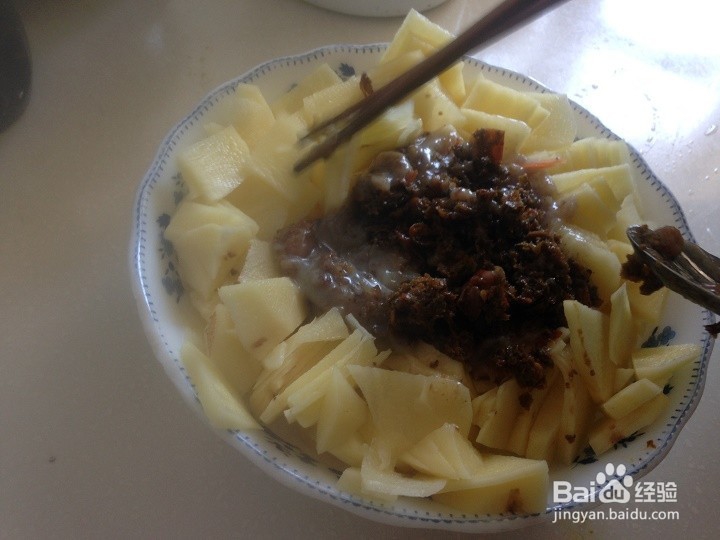 酱土豆片怎做