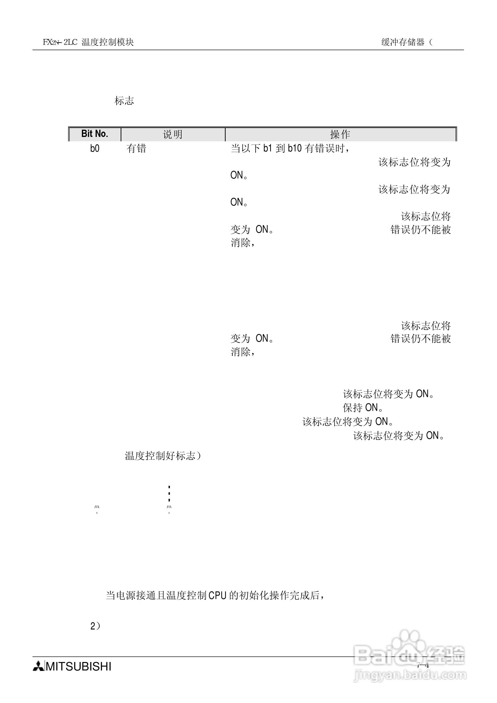 MITSUBISHI FX2N-2LC温度控制模块说明书:[7]