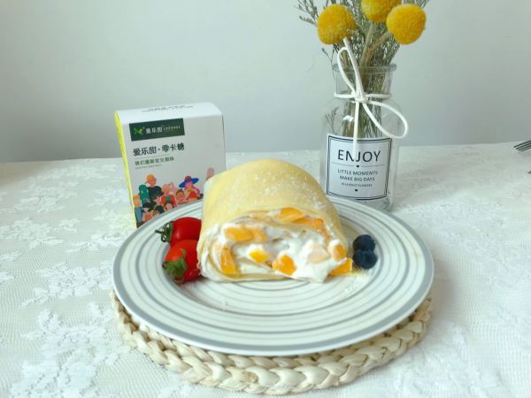 低卡酸奶毛巾卷