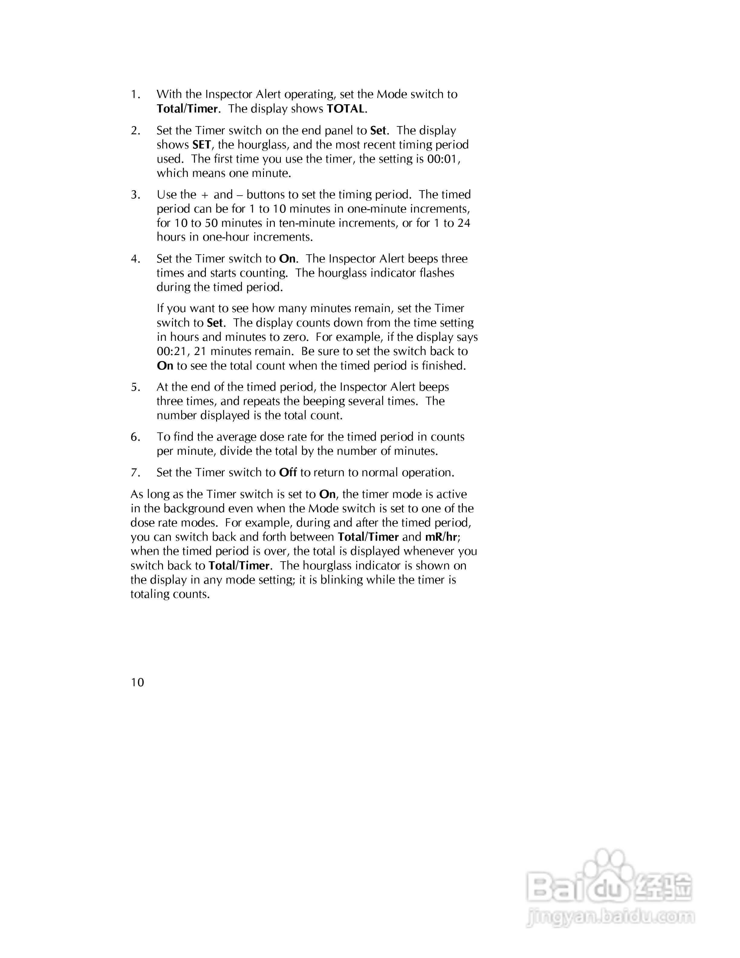 Inspector alert 辐射检测仪说明书:[2]