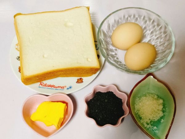 香酥黑芝麻吐司条