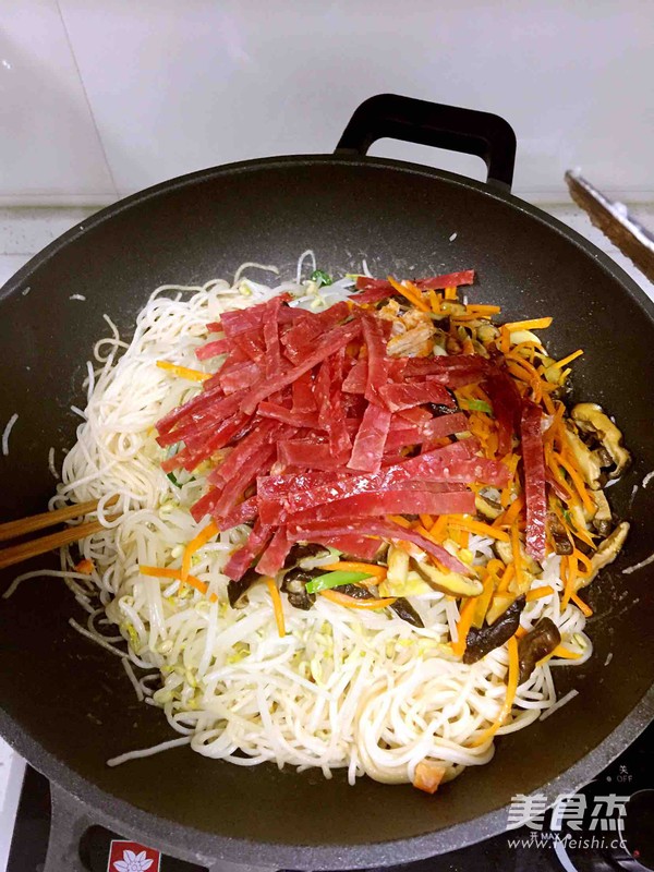 温州炒粉干的做法