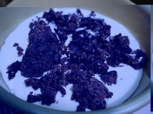 红豆泥豆腐蛋糕