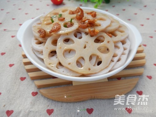 葱油藕片的做法