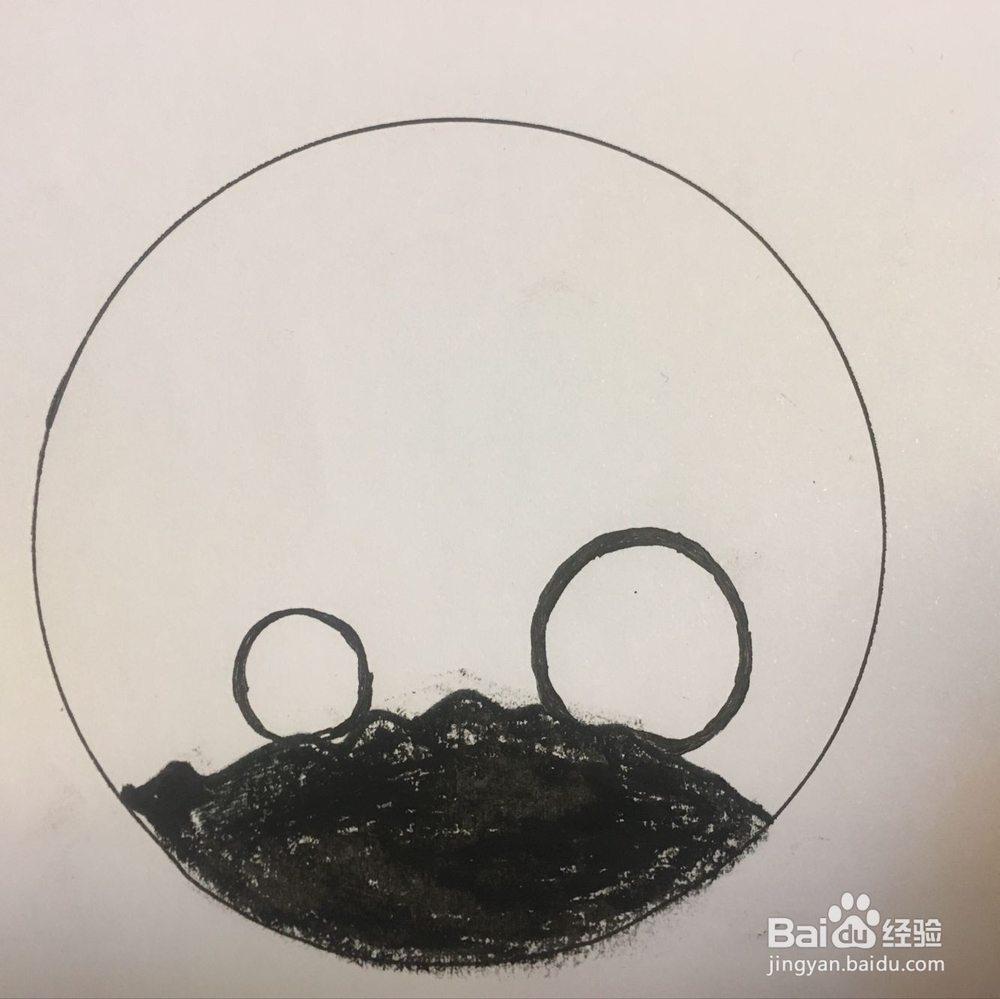儿童蜡笔画——自制