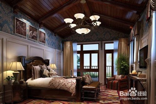 美式乡村卧室有什么特点