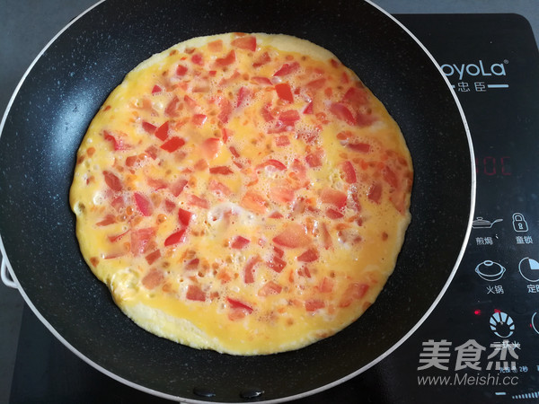 番茄鸡蛋三明治