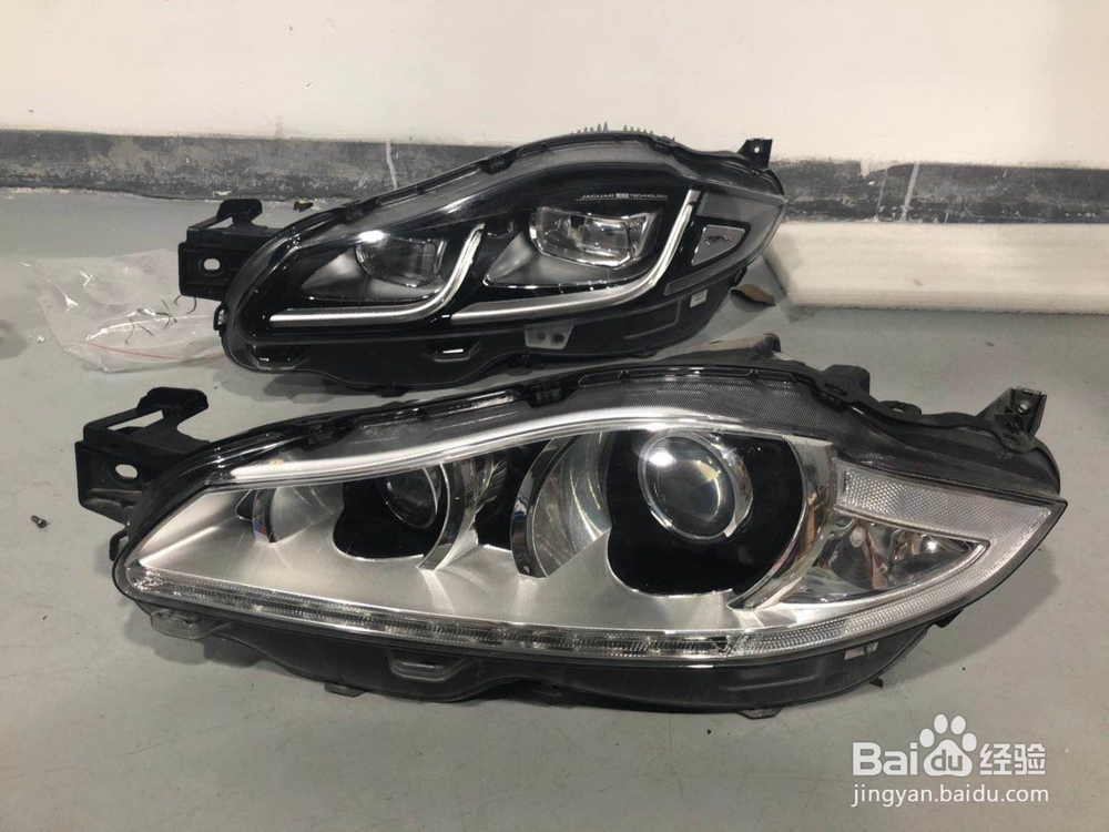 捷豹XLJ老款升级新款LED大灯