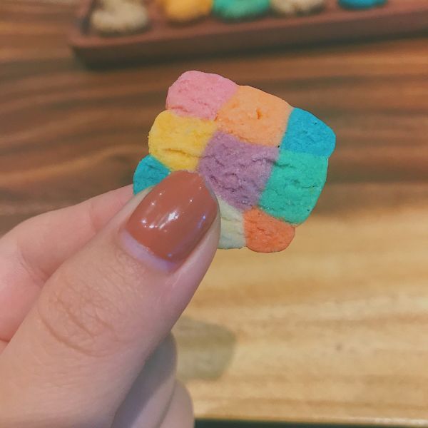 彩色玛格丽特小饼干