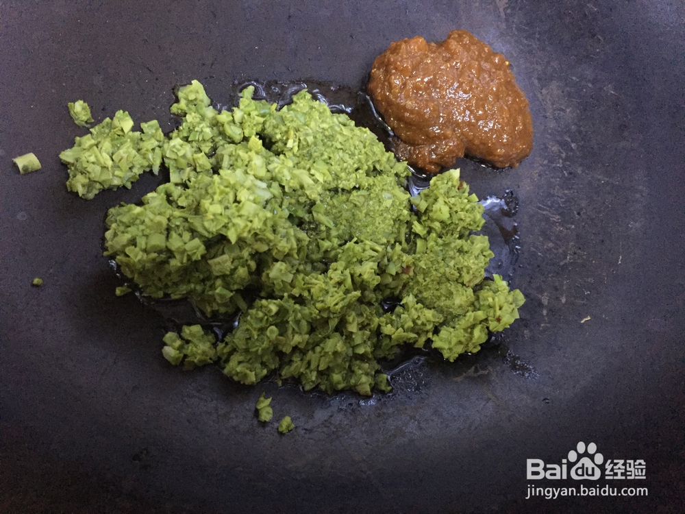 新手易做的香椿豆酱老豆腐