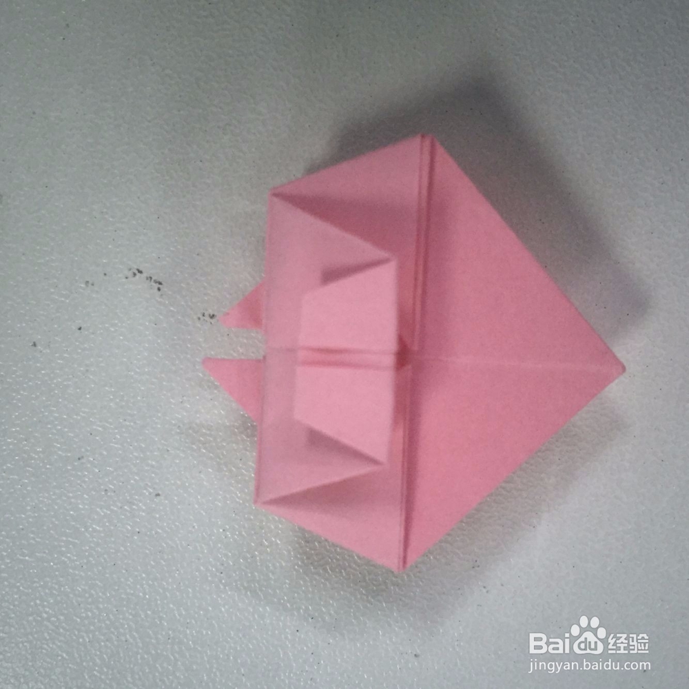 正方形盒子的折法