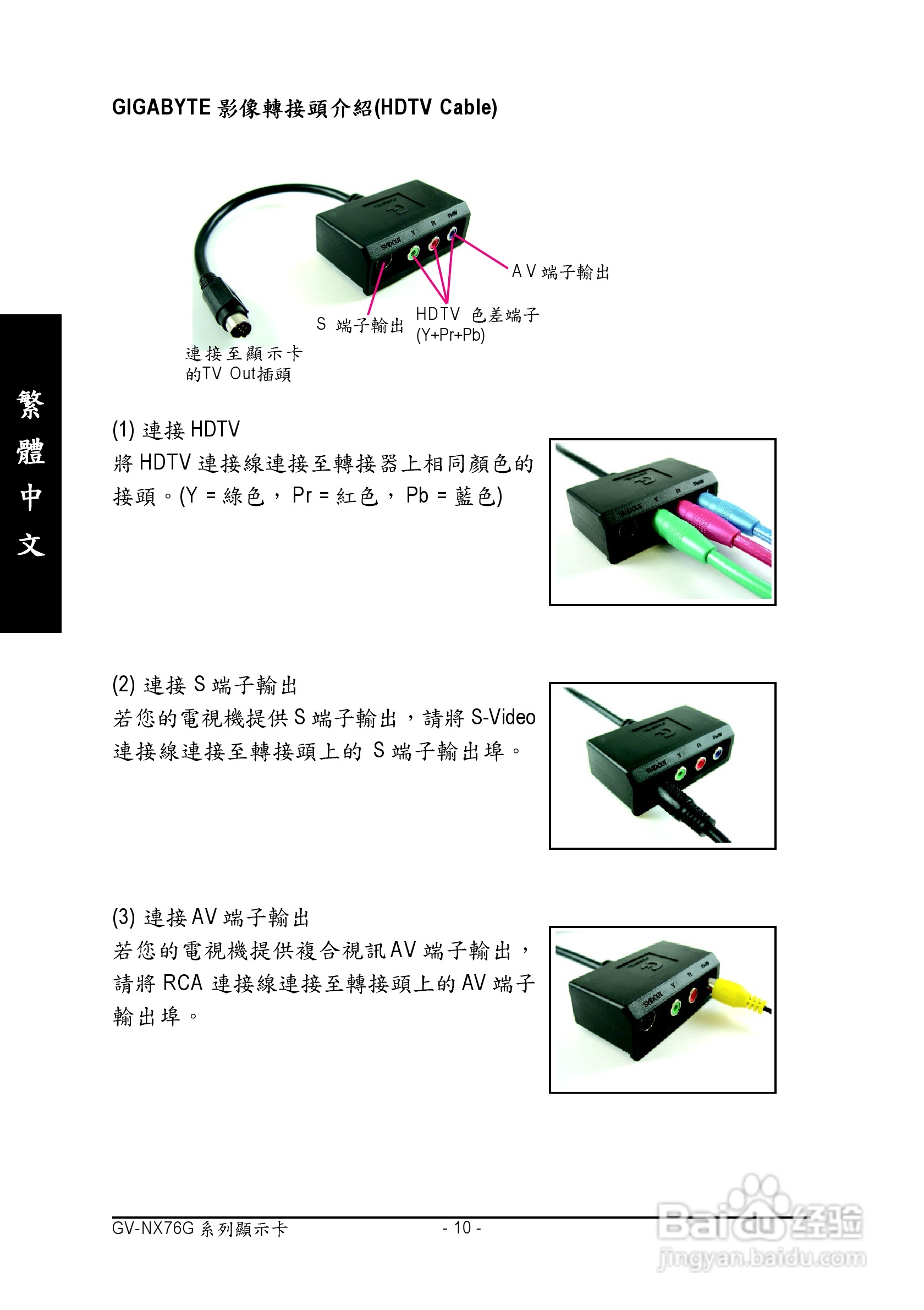 技嘉GV-NX76G256D-RH显卡使用说明书:[1]