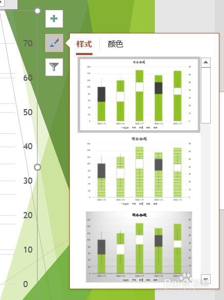 PPT2016怎么样插入成交量蜡烛股价图呢