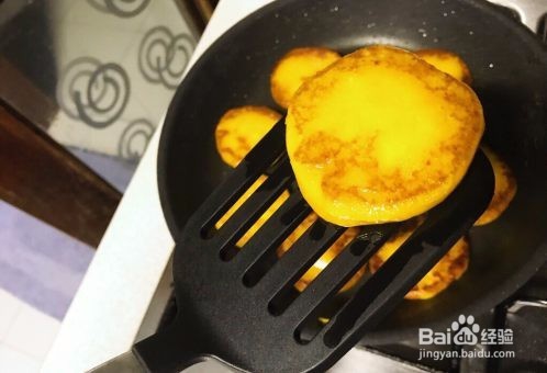 做饼之南瓜糯米芝士饼家常做法教程