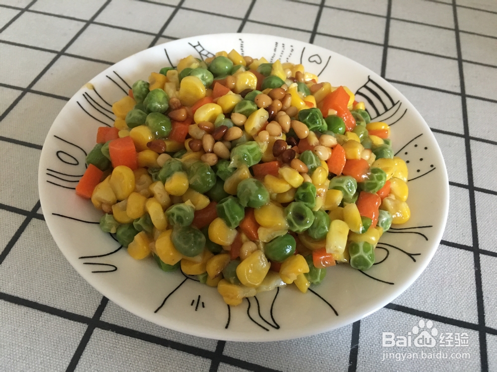超好做的素食松仁玉米