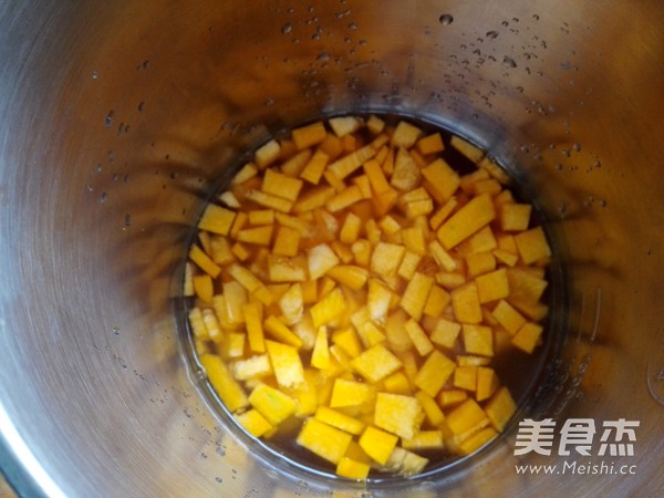 南瓜米糊的做法