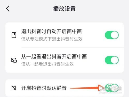 静音进入抖音如何设置