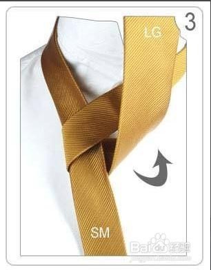 男士领带打法教程