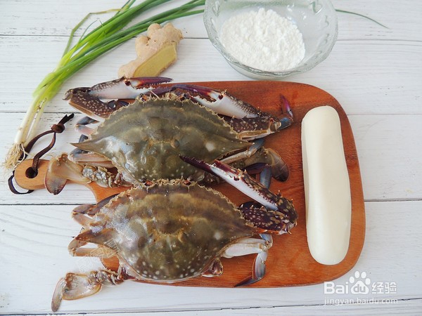 梭子蟹炒年糕的制作方法