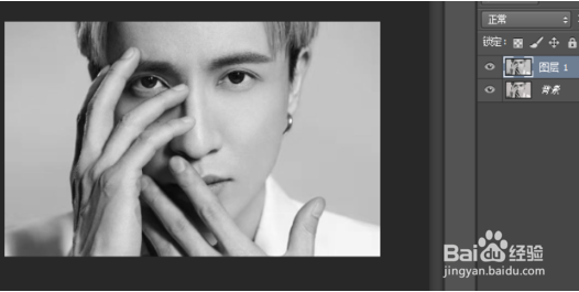 ps把照片变成素描效果?