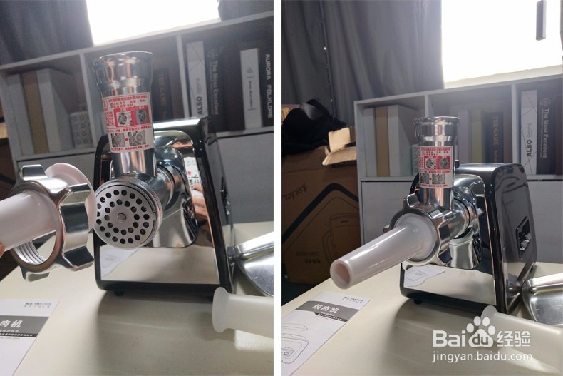 餐馆绞肉机的开箱安装体验!